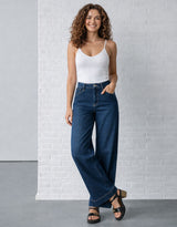 Ellery Stretch Straight Leg Jeans - Dark Wash