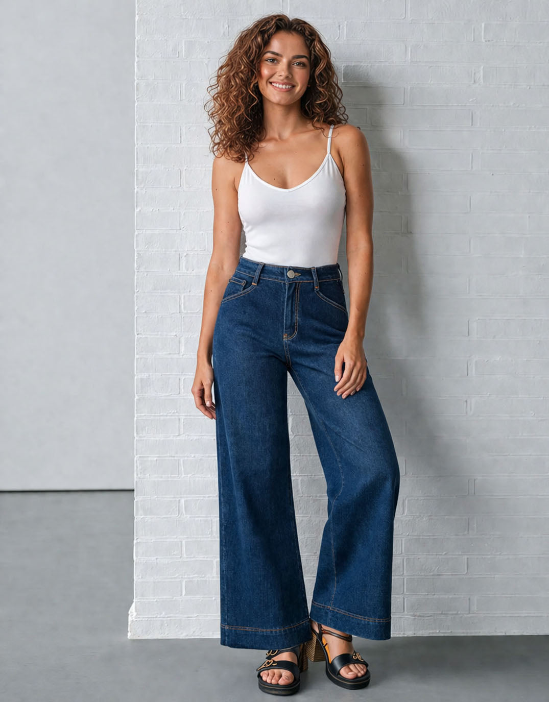 Ellery Stretch Straight Leg Jeans - Dark Wash