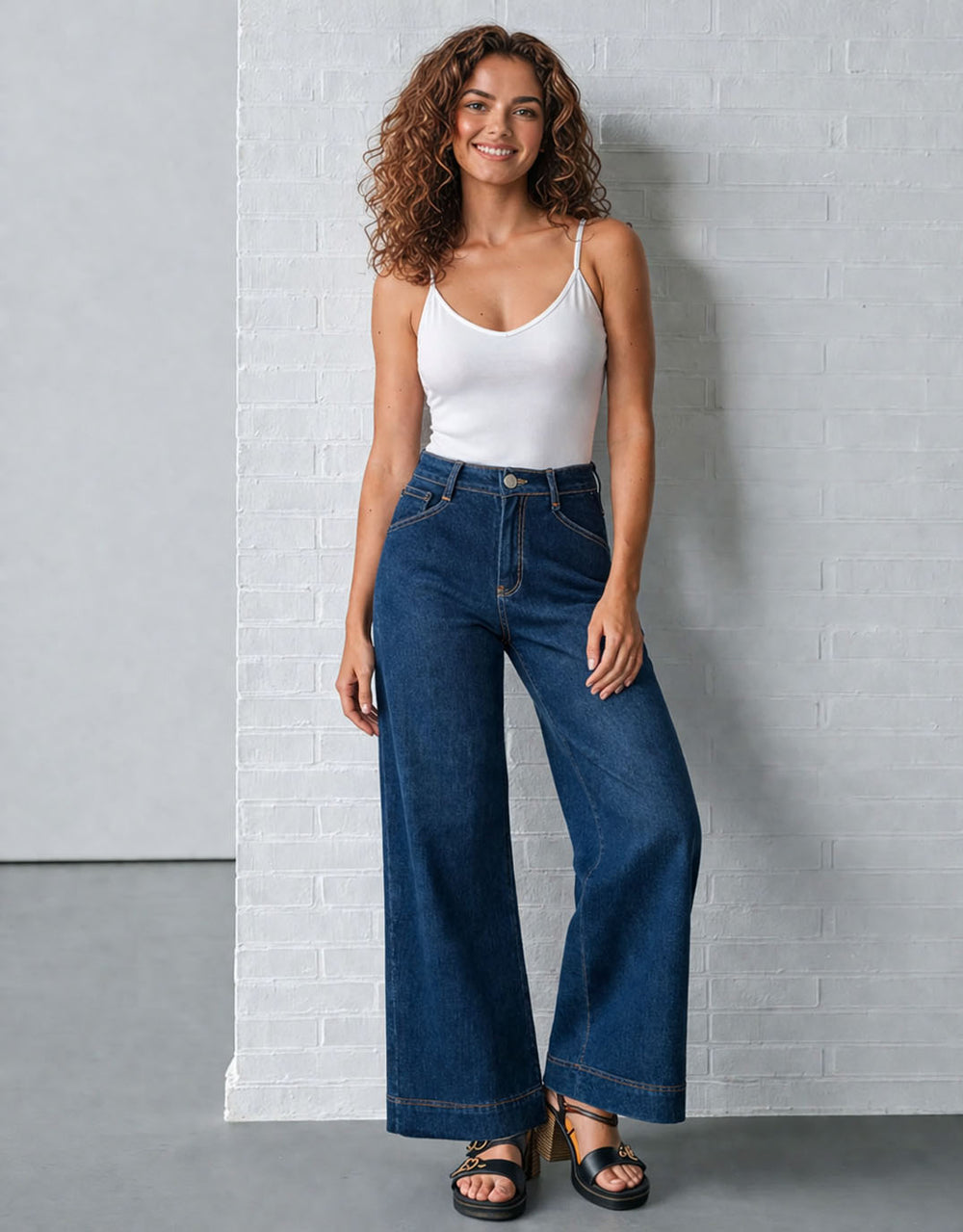 Ellery Stretch Straight Leg Jeans - Dark Wash