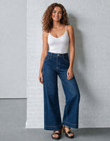 Ellery Stretch Straight Leg Jeans - Dark Wash