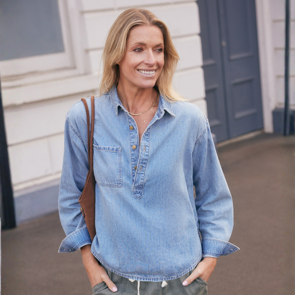 get the denim look