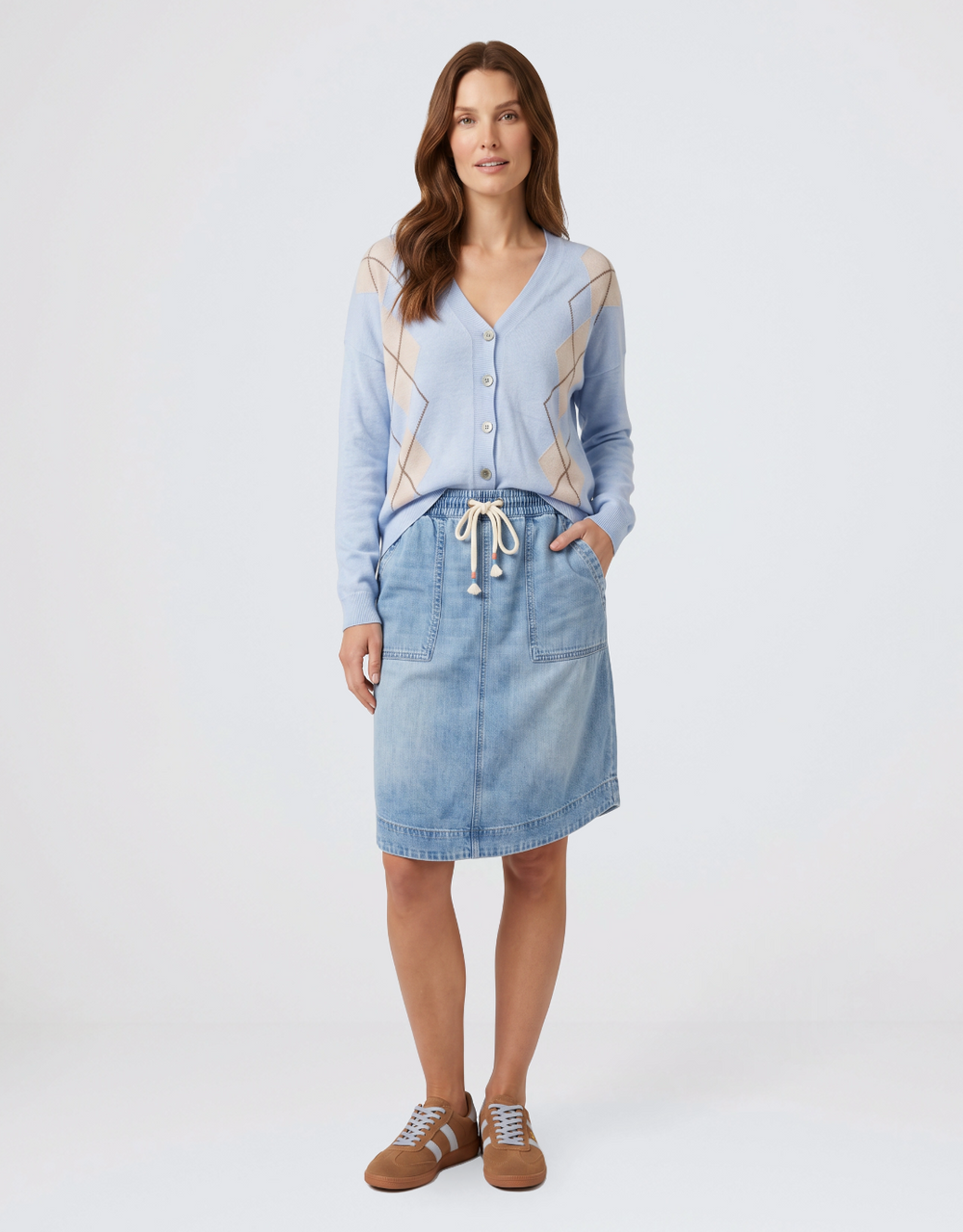 Driver Cardi - Blue