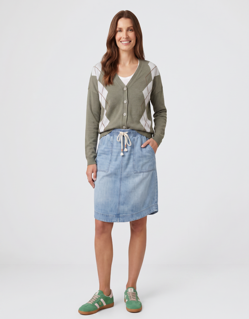 Driver Cardi - Khaki