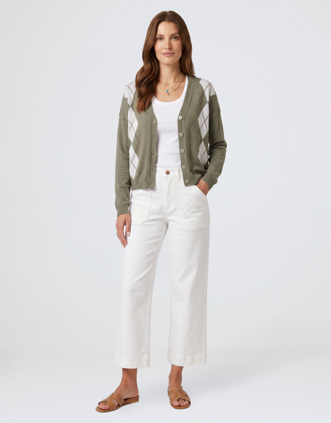 Driver Cardi - Khaki