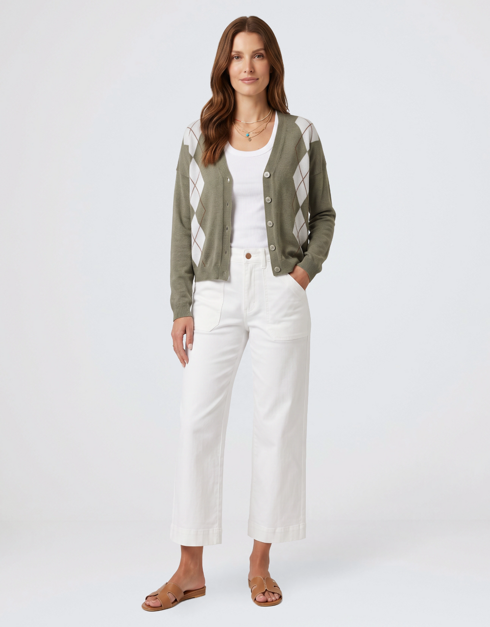 Driver Cardi - Khaki