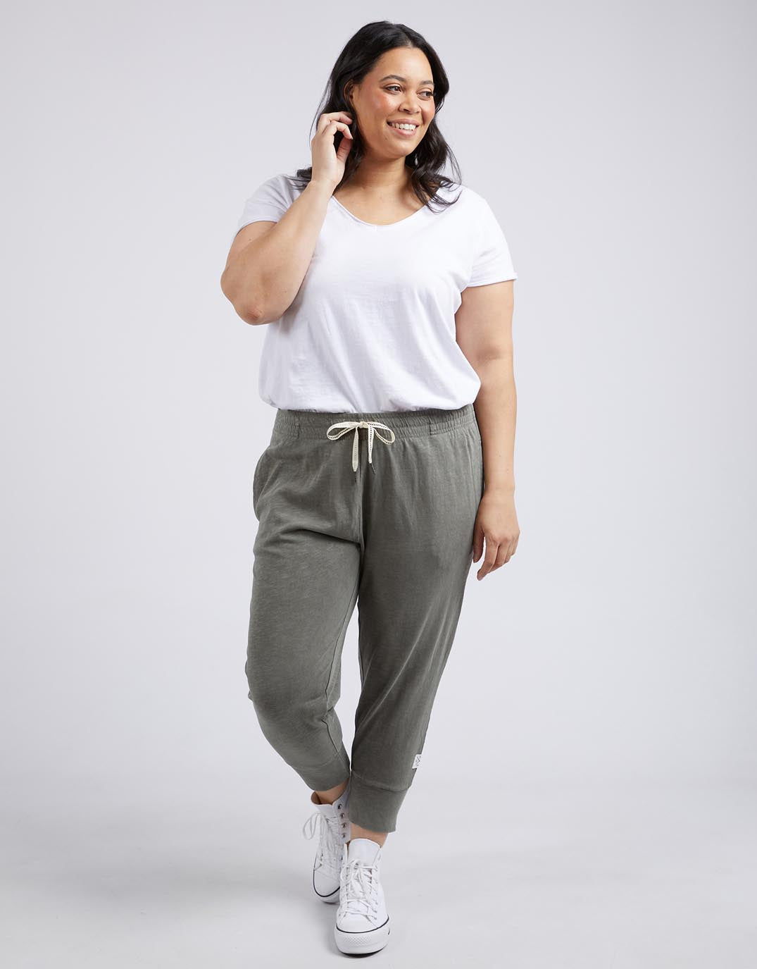 3/4 Brunch Pants - Khaki