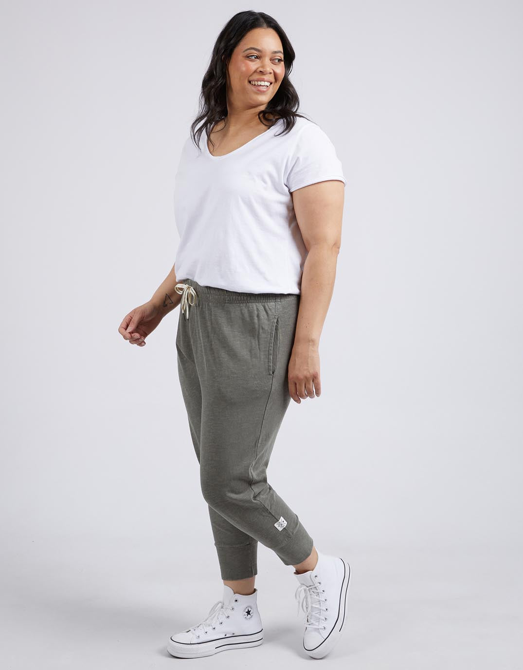 3/4 Brunch Pants - Khaki