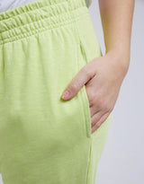Elm - 3/4 Brunch Pants - Key Lime - White & Co Living Pants