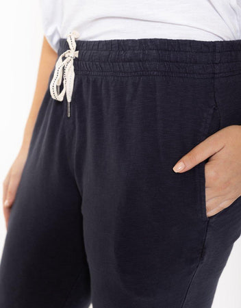 Buy 3/4 Brunch Pants - Navy Elm for Sale Online Australia | White & Co.