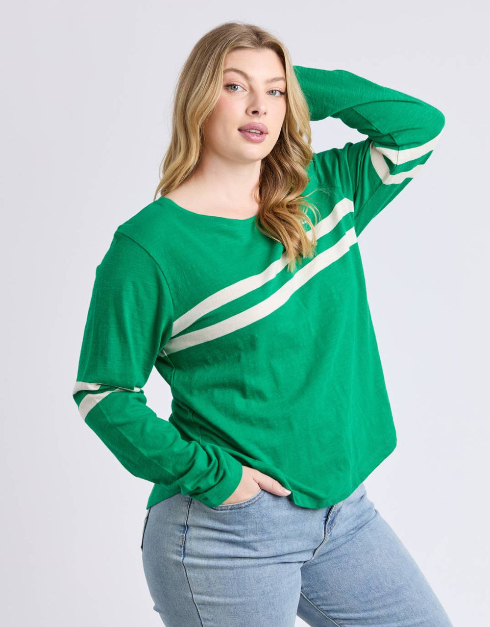 elm-adora-long-sleeve-tee-pine-green-womens-clothing