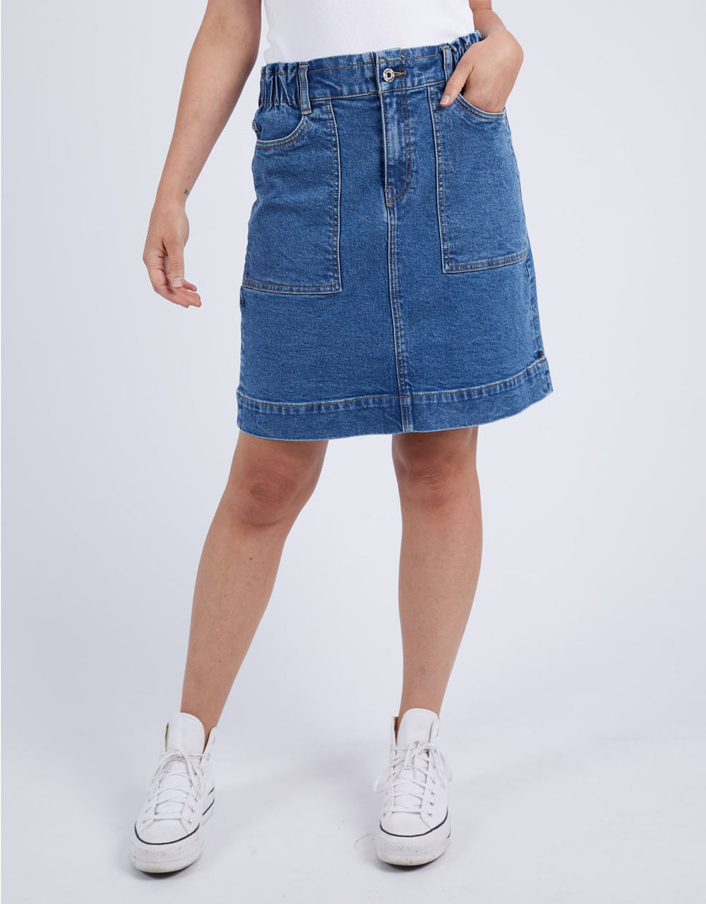 Denim skirt for sale hotsell