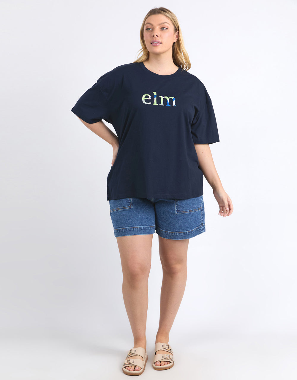 Coterie Tee - Navy