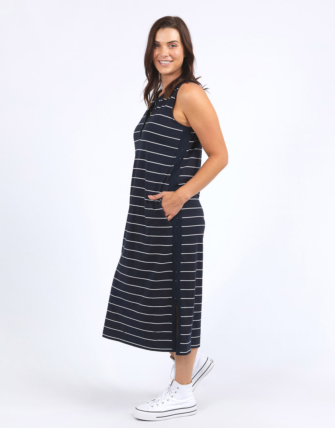 elm-elyssian-dress-stripe-navy-and-white-stripe-womens-clothing