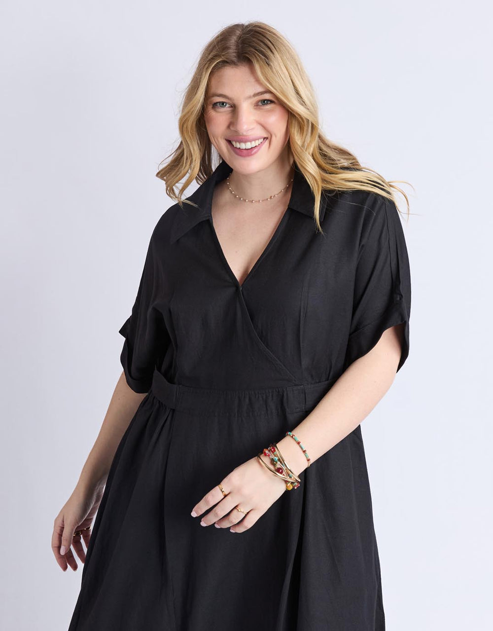 elm-hillary-dress-black-womens-clothing