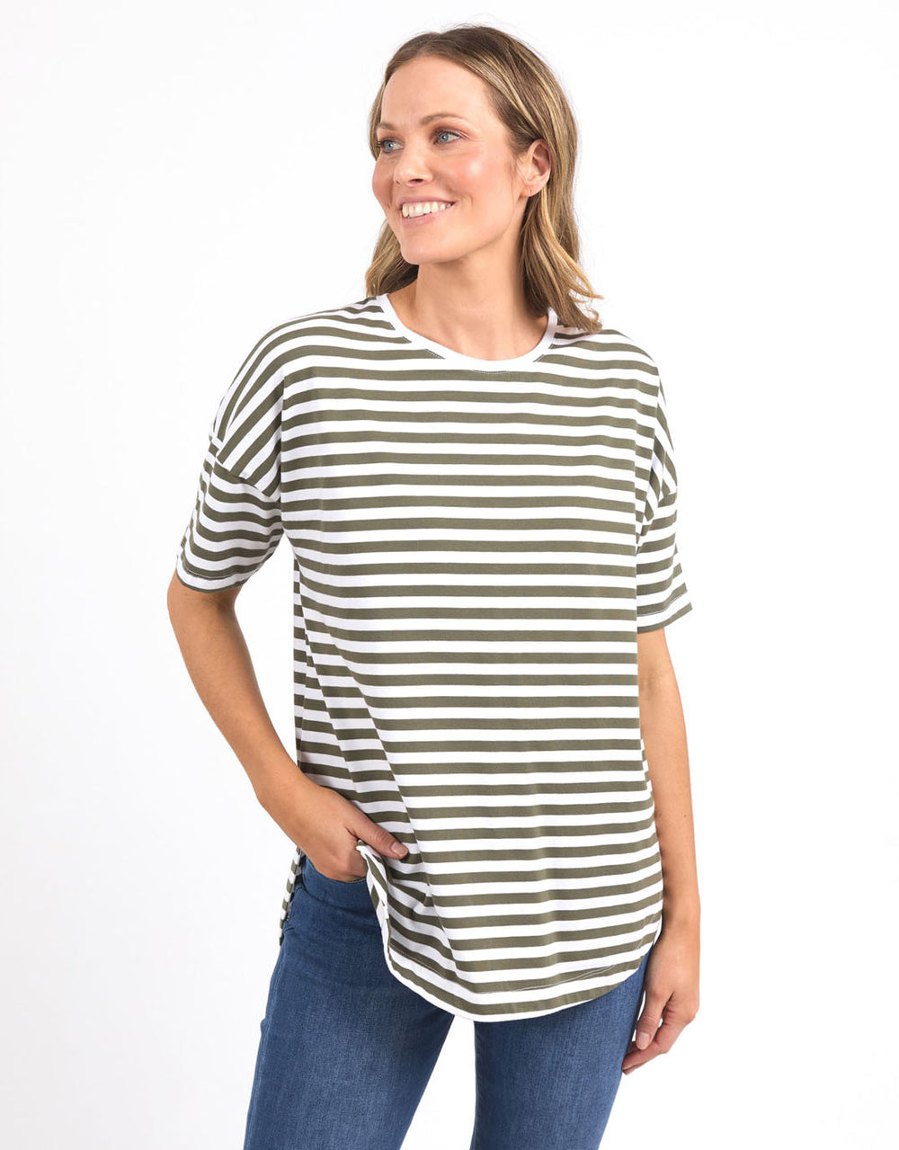 elm-lauren-short-sleeve-tee-stripe-clover-white-stripe-womens-clothing