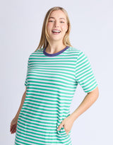 elm-merry-tee-dress-gumdrop-green-white-stripe-vintage-blue-womens-clothing