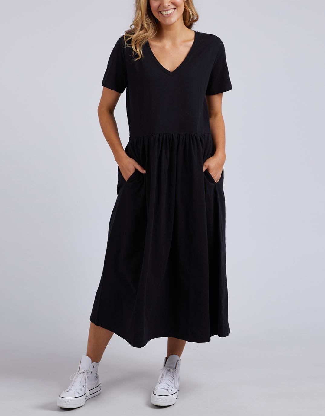 Buy Mimi Midi Dress - Black Elm for Sale Online Australia | White & Co.