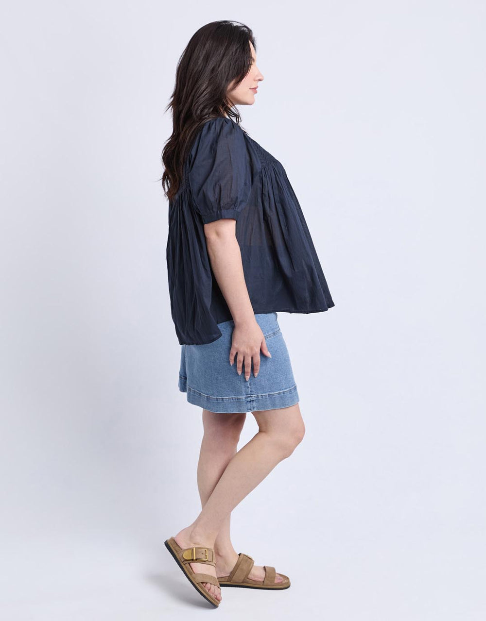 elm-monty-short-sleeve-shirt-navy-womens-clothing