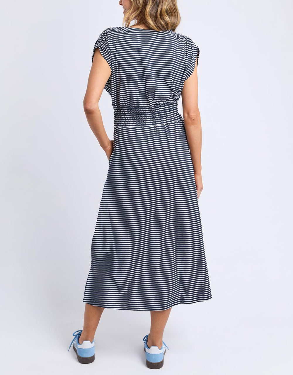 elm-nelle-dress-navy-white-stripe-womens-clothing