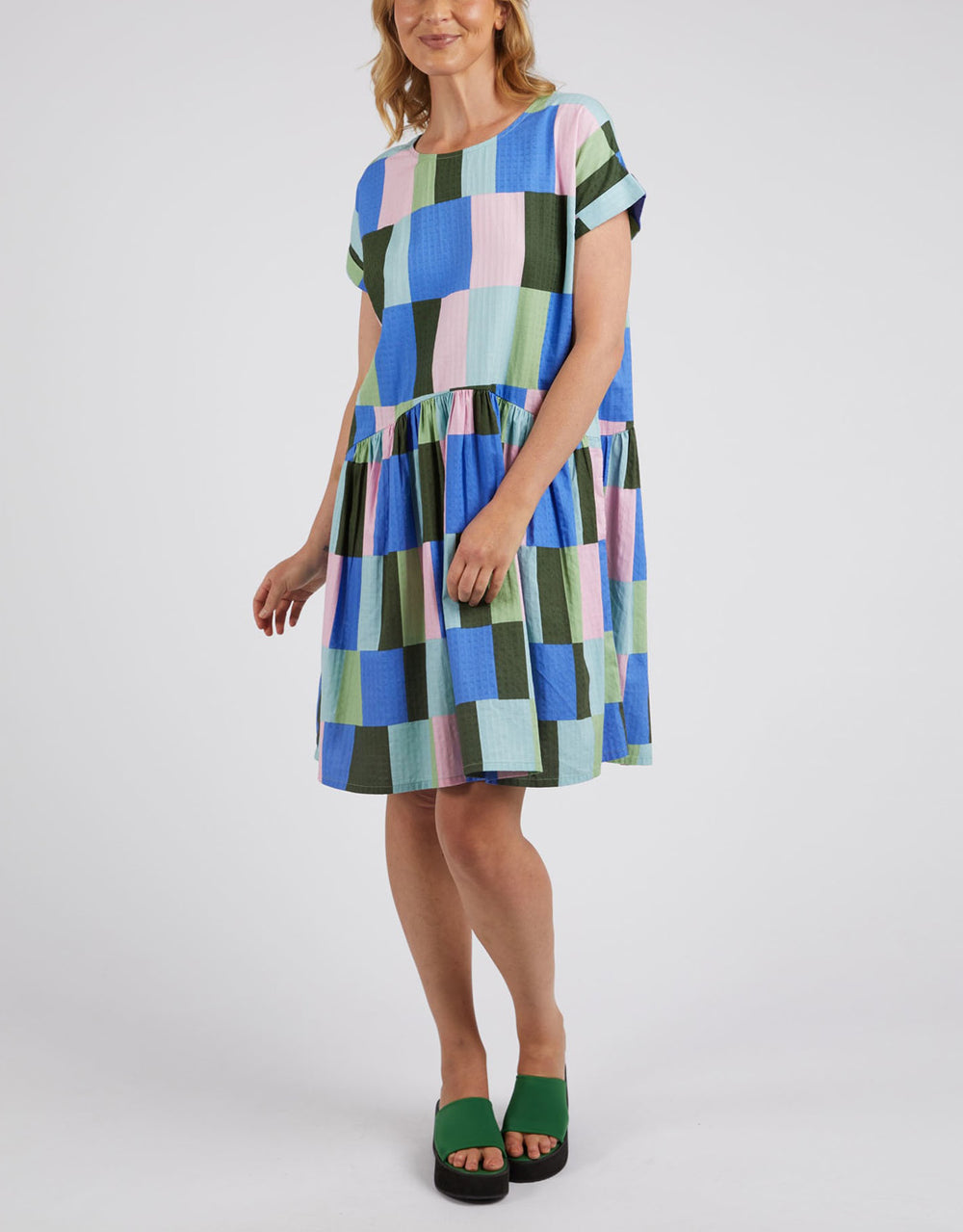 elm-odyssey-dress-blue-green-print-womens-clothing