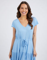 Elm - Priya Dress - Azure Blue - White & Co Living Dresses