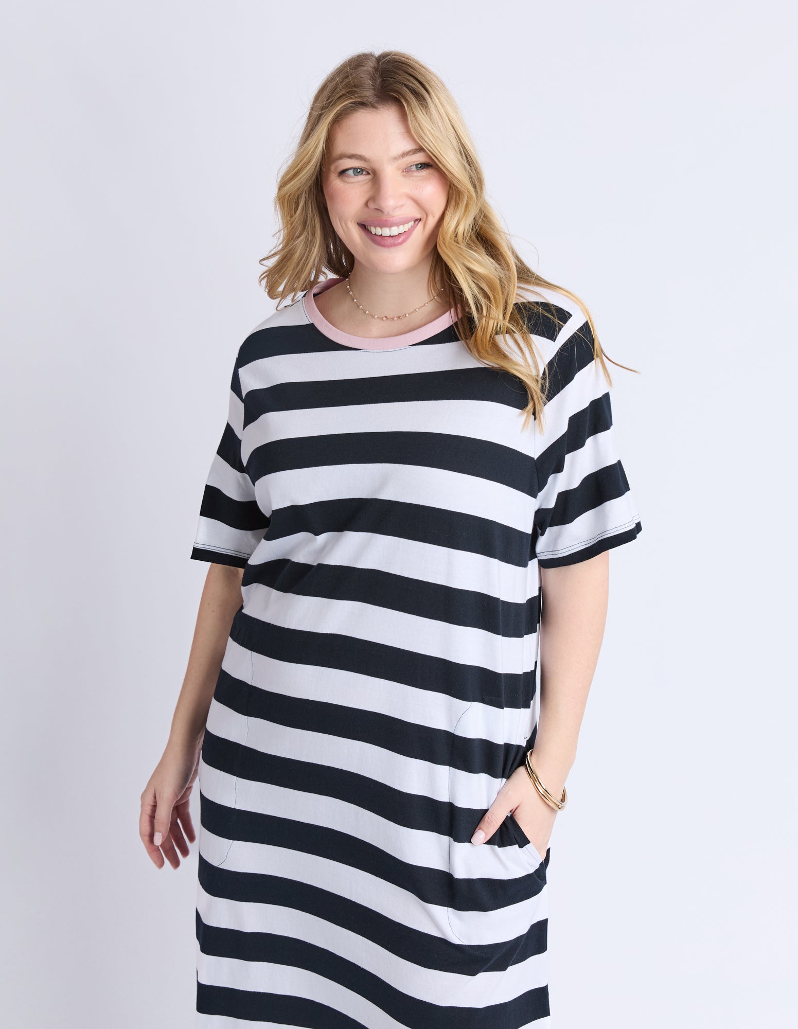 princess polly baby blue dress Black Striped Lurex Kaftan Dress Plus Size