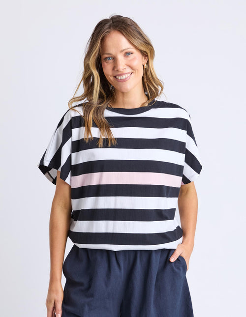 elm-sorrento-tee-black-white-stripe-womens-clothing