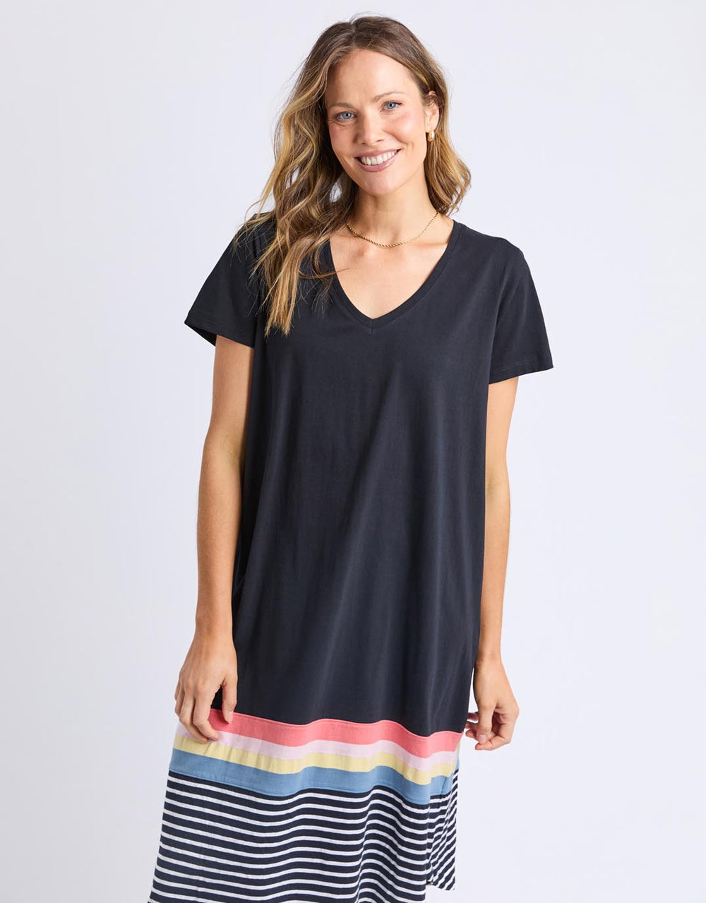 elm-terra-tee-dress-washed-black-womens-clothing