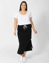 Elm - Travel Skirt - Black - White & Co Living Skirts