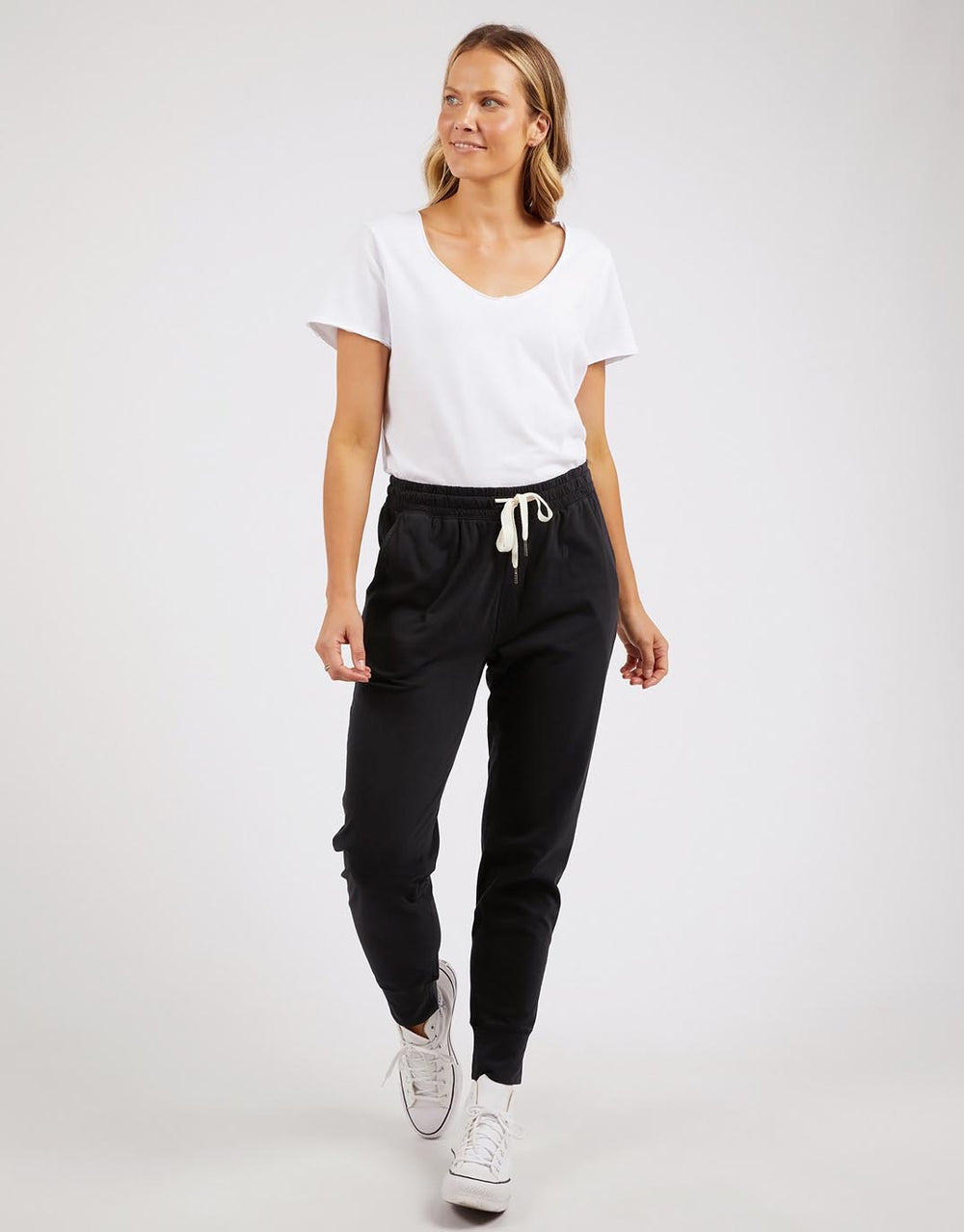 Wash Out Lounge Pants - Washed Black