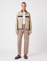 Emmerson Jacket - Latte/Black