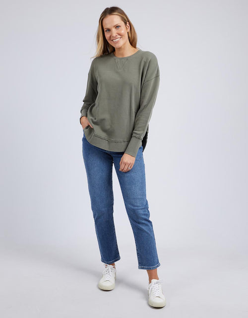 foxwood-delilah-crew-khaki-womens-clothing
