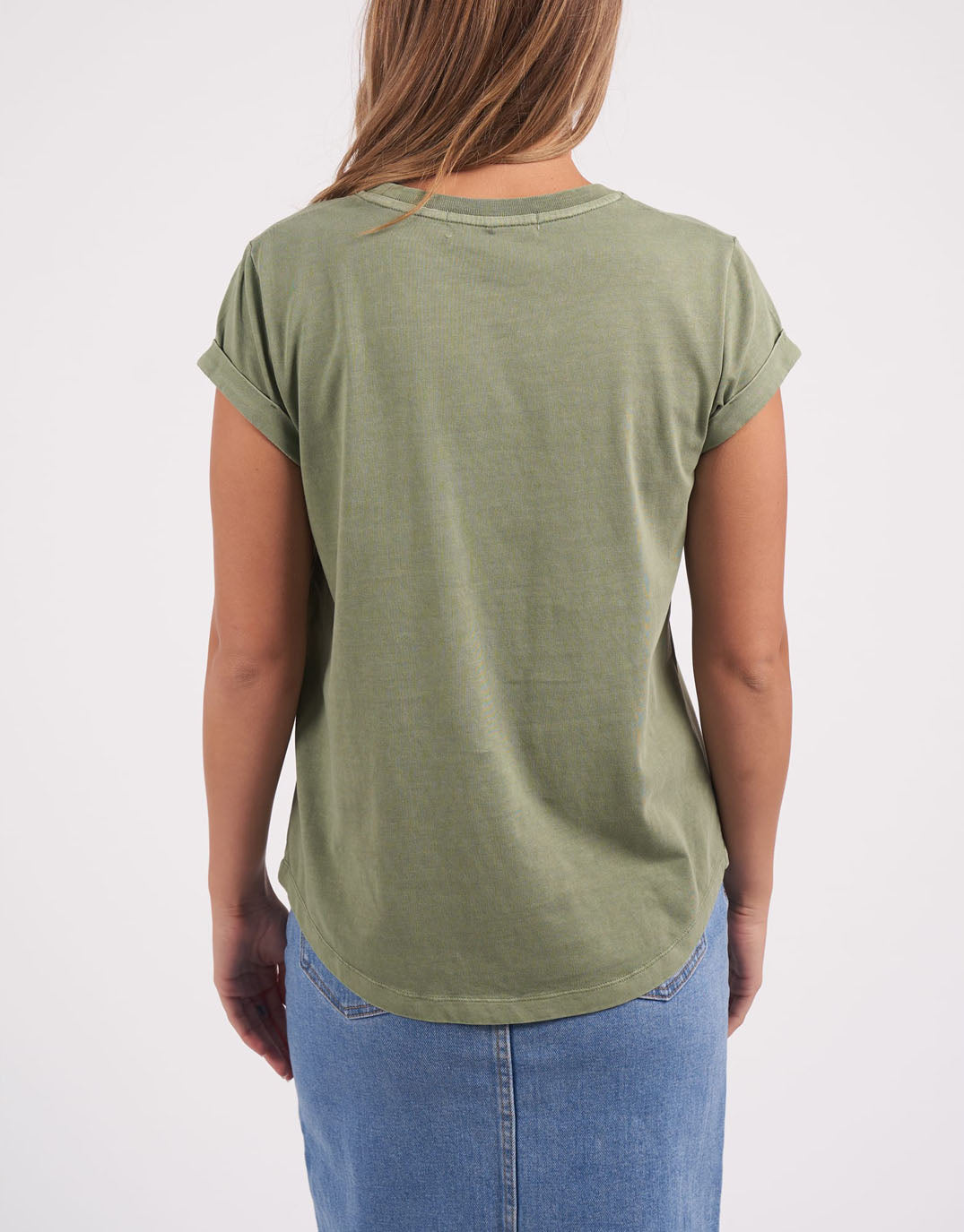 foxwood-effortless-tee-fern-green-womens-clothing