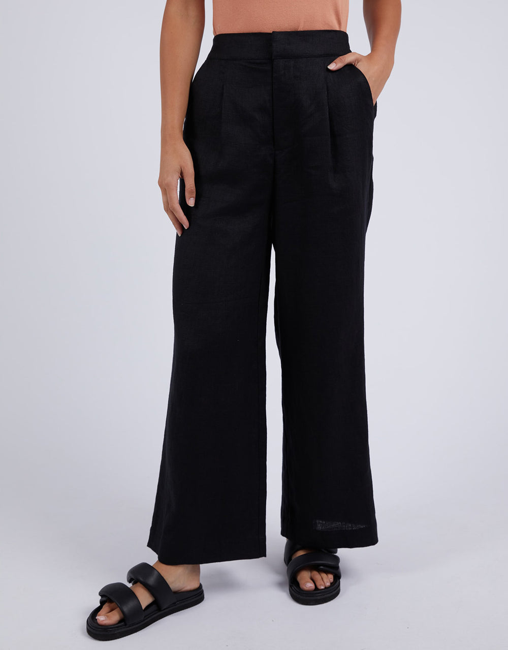 Black wide leg pants australia hotsell