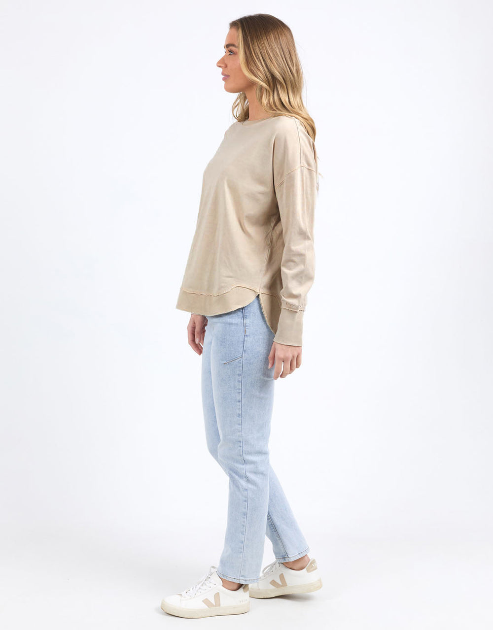 foxwood-farrah-long-sleeve-oatmeal-womens-clothing