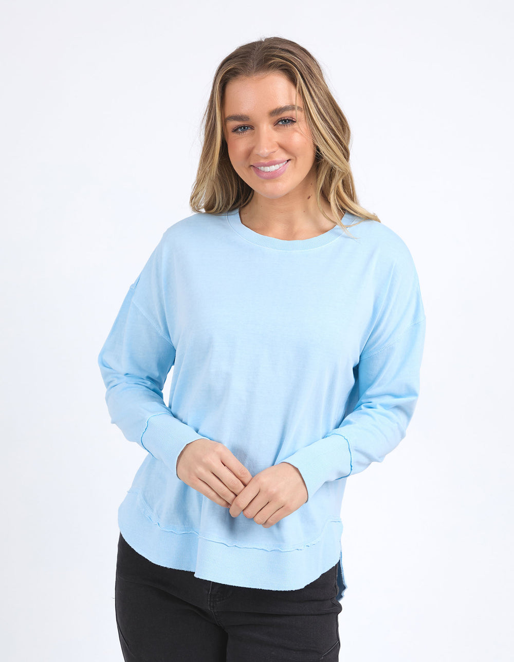 foxwood-farrah-long-sleeve-waterfall-blue-womens-clothing