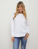Foxwood - Farrah Long Sleeve - White - White & Co Living Tops