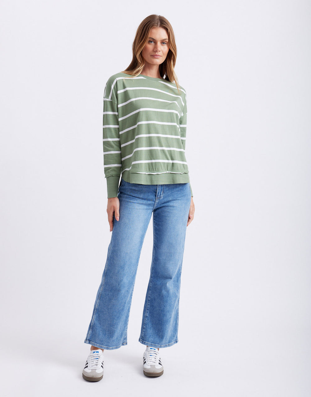 foxwood-farrah-stripe-long-sleeve-sage-white-stripe-womens-clothing