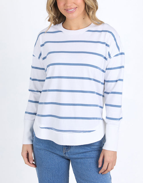 foxwood-farrah-stripe-long-sleeve-white-cornet-blue-stripe-womens-clothing