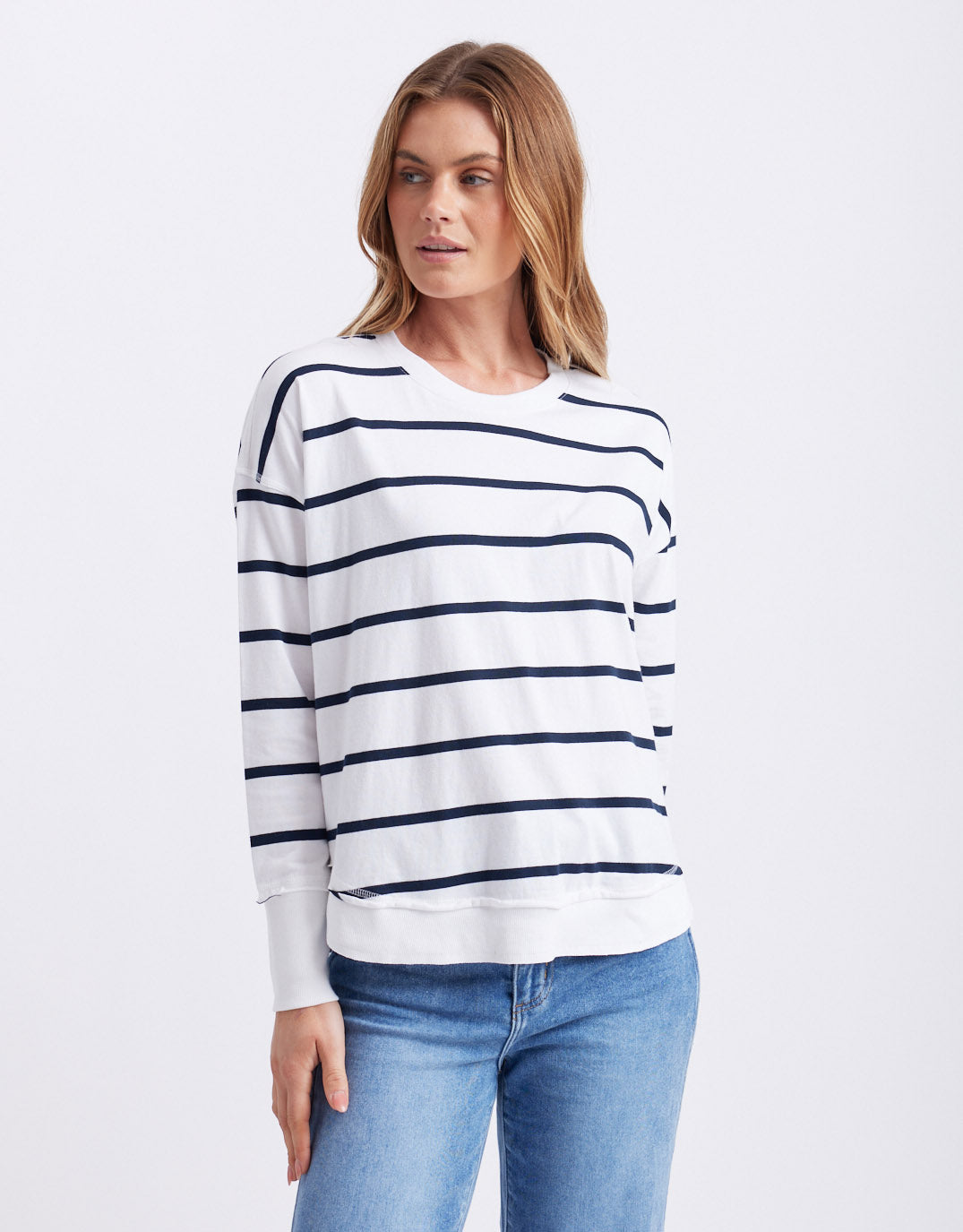 foxwood-farrah-stripe-long-sleeve-white-navy-stripe-womens-clothing