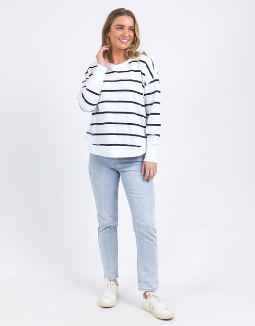 foxwood-farrah-stripe-long-sleeve-white-navy-stripe-womens-clothing