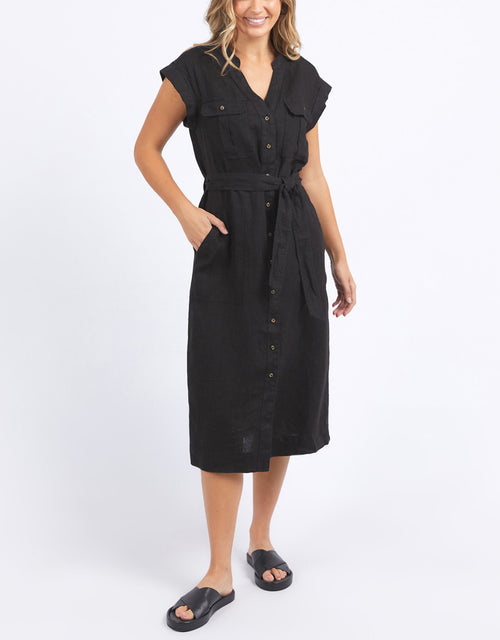 foxwood-harlow-midi-dress-black-womens-clothing