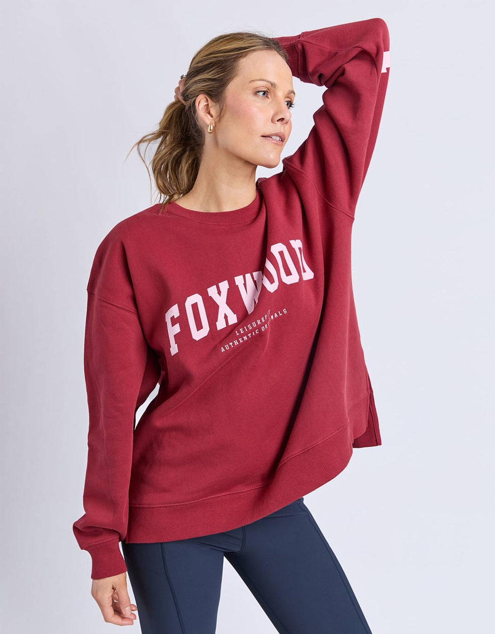 foxwood-interval-crew-rust-womens-clothing