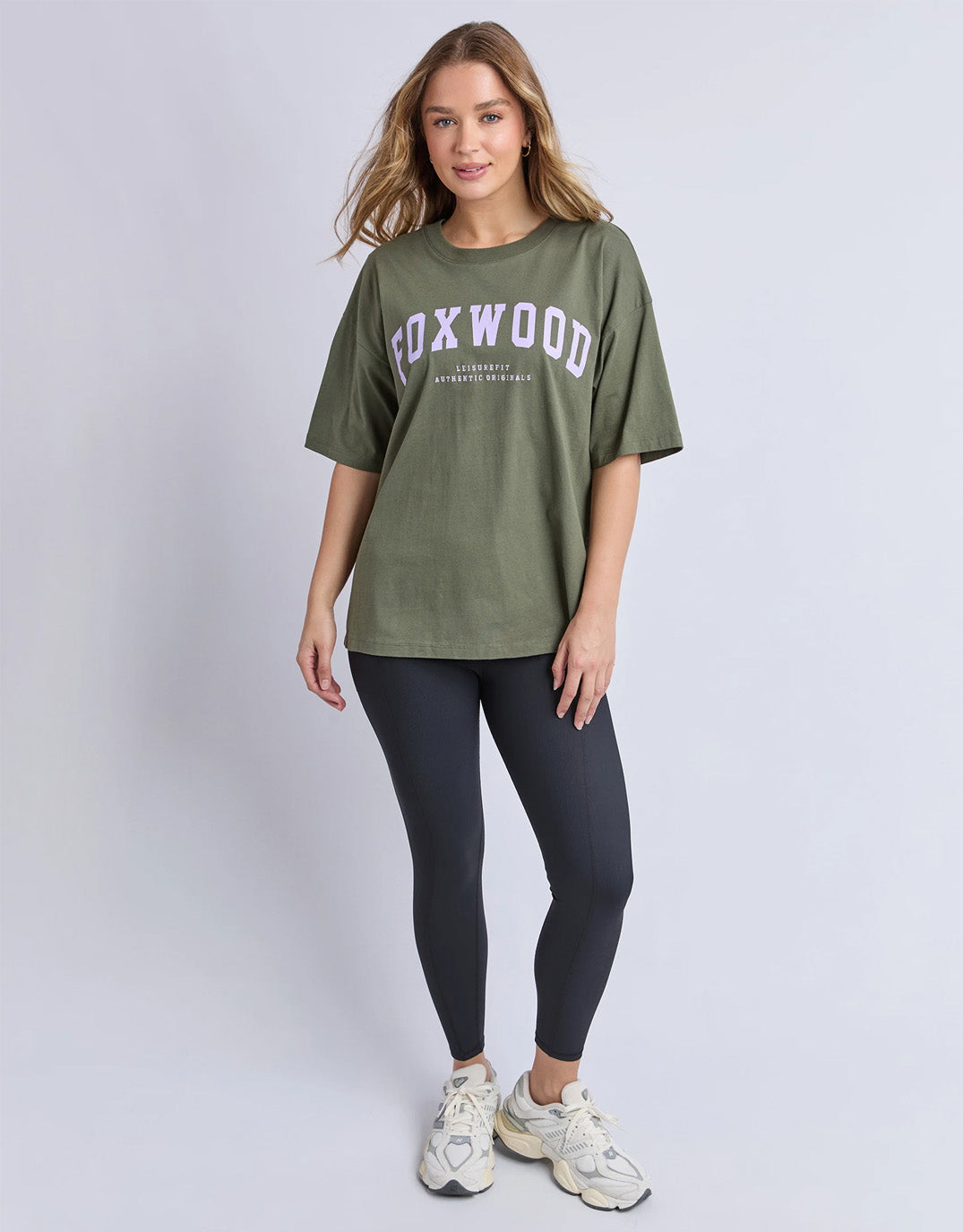 foxwood-interval-tee-khaki-lilac-womens-clothing
