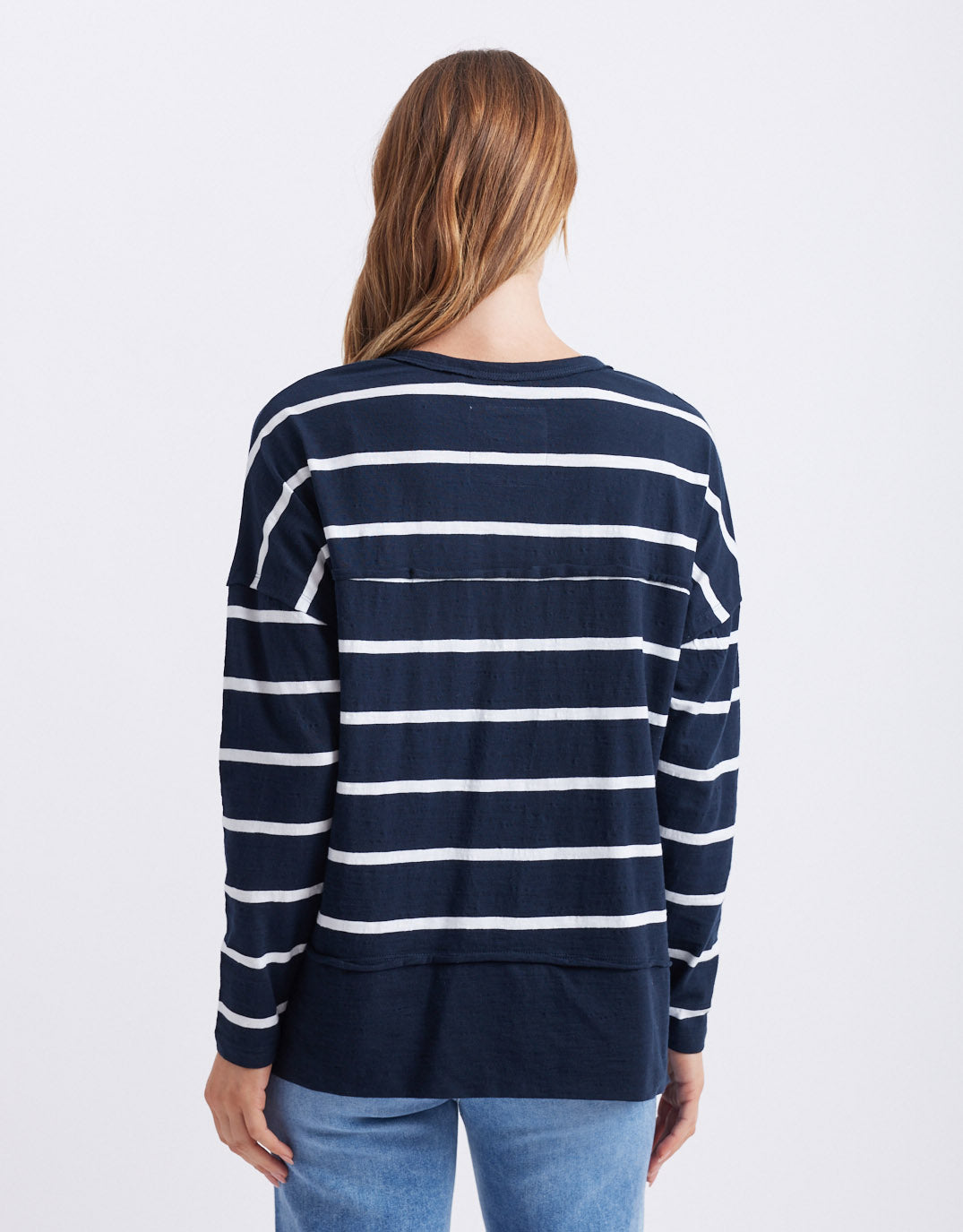 foxwood-jayne-stripe-throw-on-top-navy-white-stripe-womens-clothing