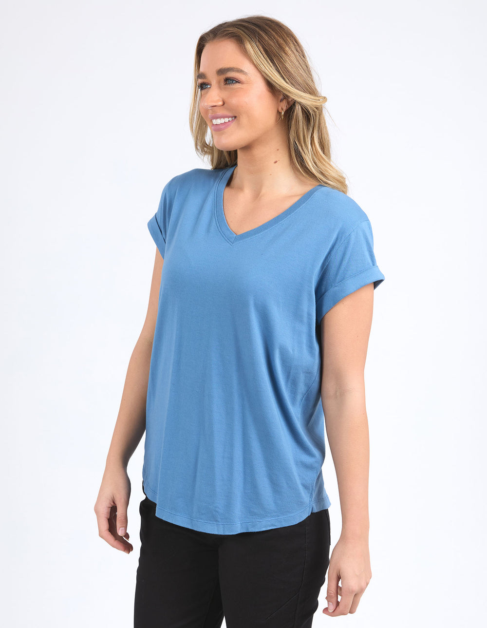 foxwood-manly-vee-tee-coronet-blue-womens-clothing