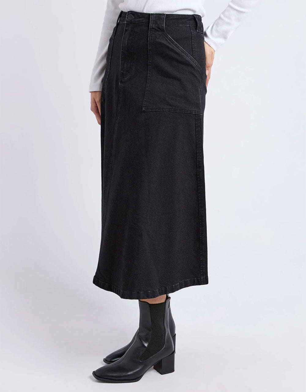 foxwood-potter-skirt-washed-black-womens-clothing