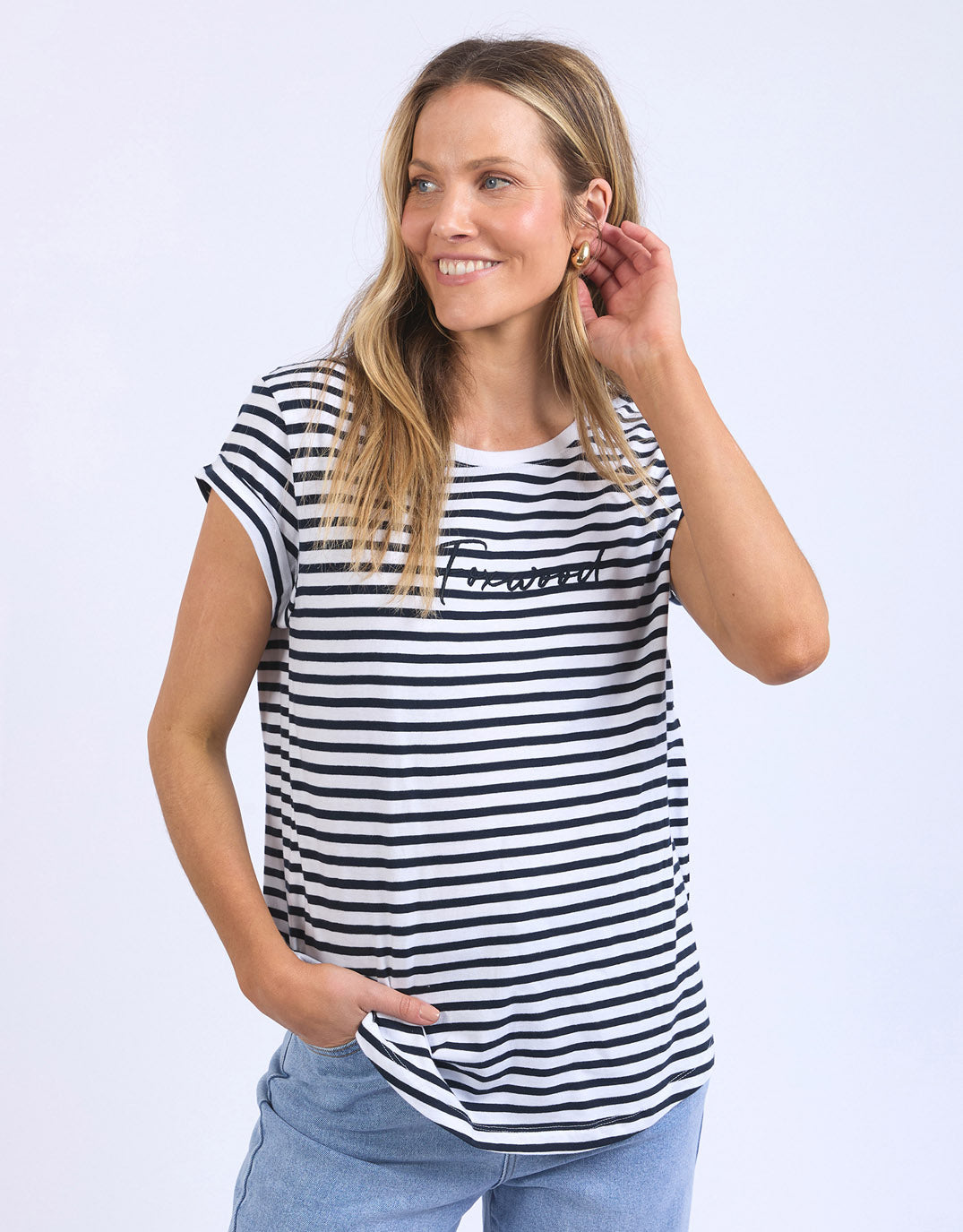 foxwood-signature-stripe-tee-dark-sapphire-white-stripe-womens-clothing