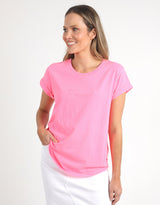 foxwood-signature-tee-neon-rose-womens-clothing