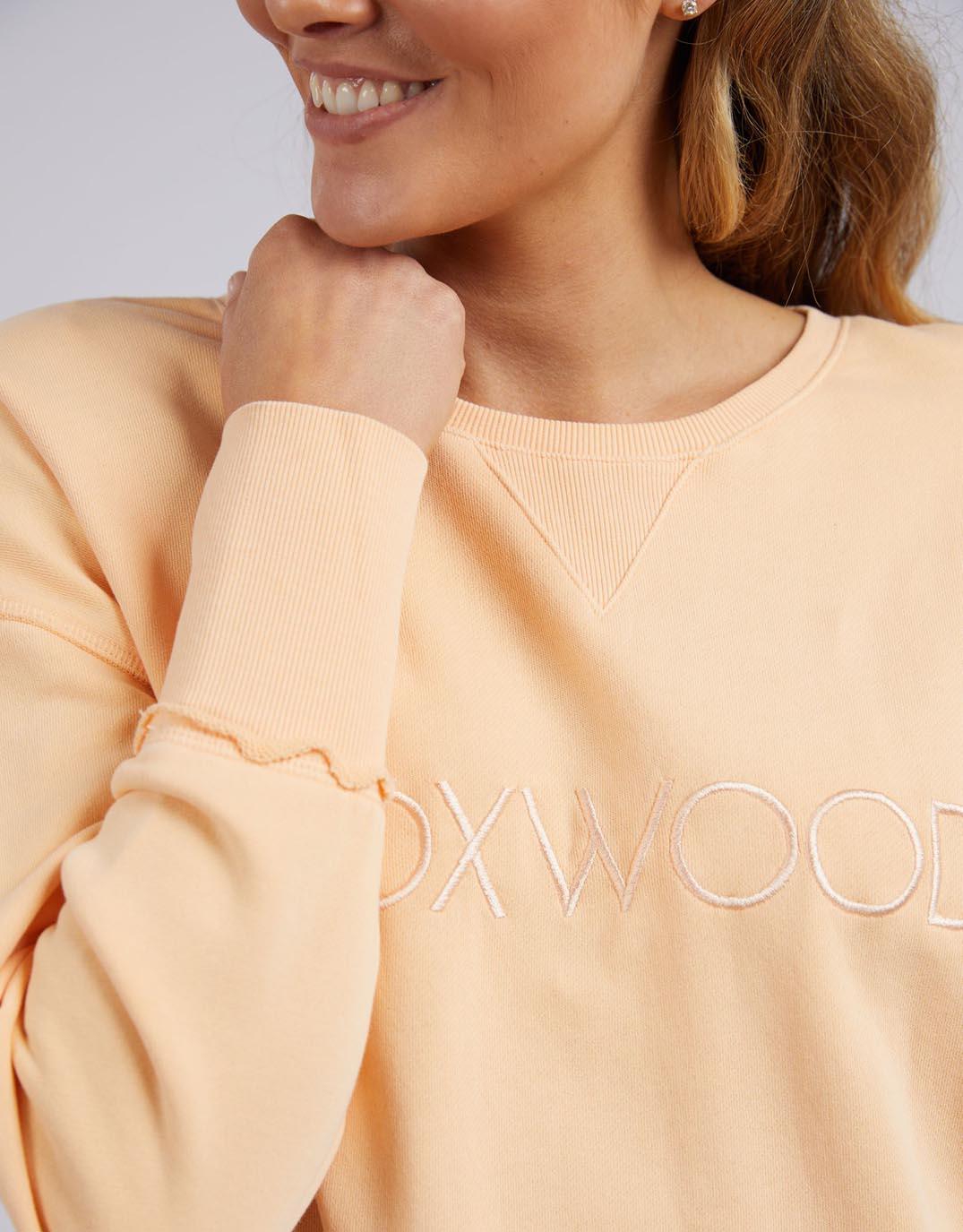 Foxwood - Simplified Crew - Melon - White & Co Living Jumpers